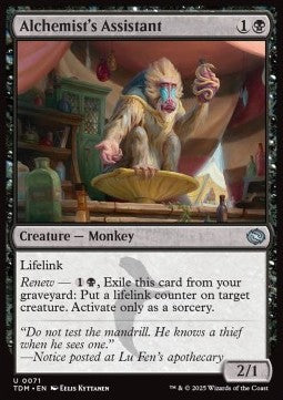 Tarkir Dragonstorm 0071 Alchesmist's Assistant (Foil)