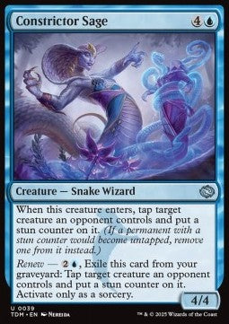 Tarkir Dragonstorm 0039 Constrictor Sage