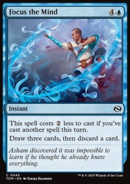 Tarkir Dragonstorm 0045 Focus the Mind