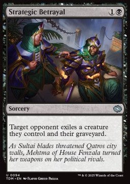 Tarkir Dragonstorm 0094 Stategic Betrayal