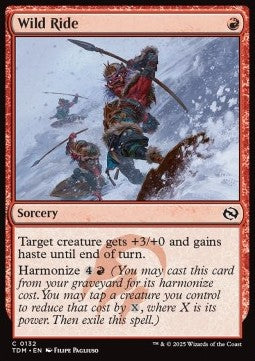 Tarkir Dragonstorm 0132 Wild Ride