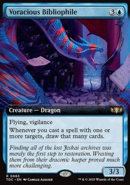 Tarkir Dragonstorm Commander 0063 Voracious Bibliophile