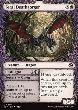 Tarkir Dragonstorm 0298 Feral Deathgorger (Foil)