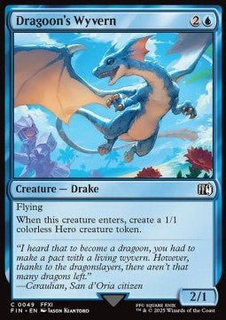 Final Fantasy 0049 Dragoon's Wyvern (Foil)
