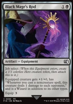 Final Fantasy 0090 Black Mage's Rod