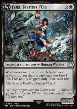 Final Fantasy 0099 Fang, Fearless I'Cie//Ragnarok, Devine Deliverance