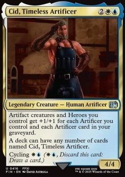 Final Fantasy 0416 Cid, Timeless Artificer (Foil)