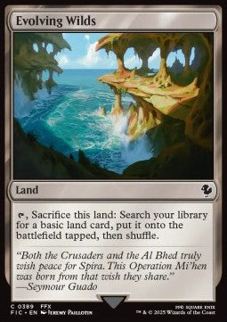 Final Fantasy Commander 0389 Evolving Wilds