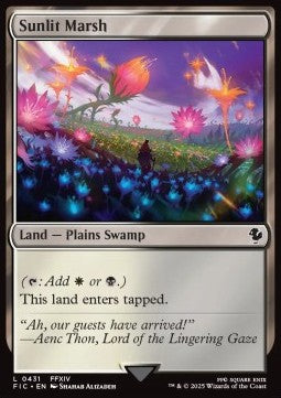 Final Fantasy Commander 0431 Sunlit Marsh
