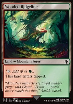 Final Fantasy Commander 0441 Wooded Ridgeline