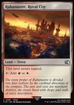 Final Fantasy 0287 Rabanastre, Royal City (Foil)
