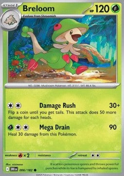 Destined Rivals 006/182 Breloom