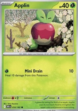 Destined Rivals 016/182 Applin