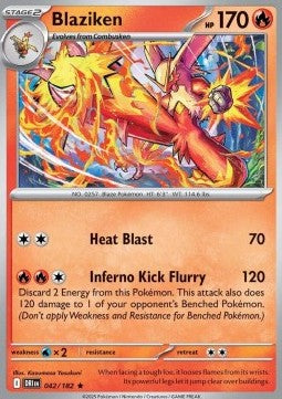 Destined Rivals 042/182 Blaziken (Holo)