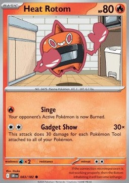 Destined Rivals 043/182 Heat Rotom