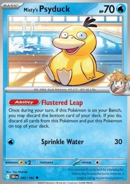 Destined Rivals 045/182 Misty's Psyduck