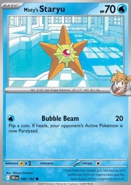 Destined Rivals 046/182 Misty's Staryu