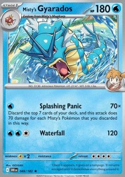 Destined Rivals 049/182 Misty's Gyarados (Holo)