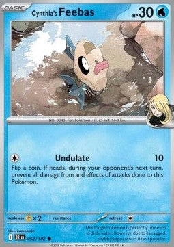 Destined Rivals 052/182 Cynthia's Feebas