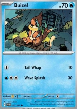 Destined Rivals 057/182 Buizel (Reverse Holo)