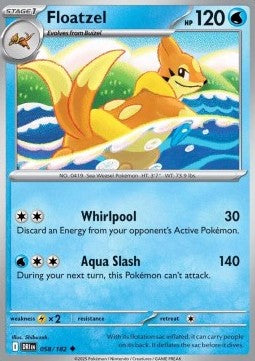 Destined Rivals 058/182 Floatzel