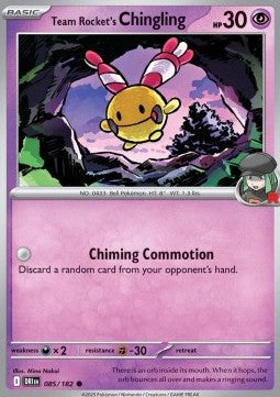 Destined Rivals 085/182 Team Rocket's Chingling