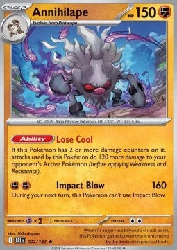 Destined Rivals 092/182 Annihilape (Holo)