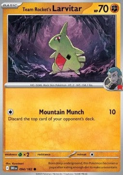 Destined Rivals 094/182 Team Rocket's Larvitar