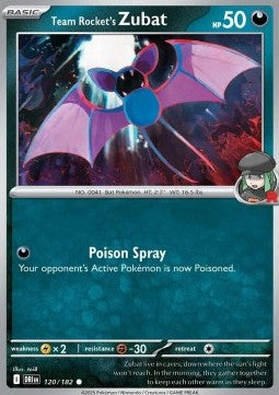 Destined Rivals 120/182 Team Rocket's Zubat