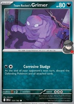 Destined Rivals 123/182 Team Rocket's Grimer