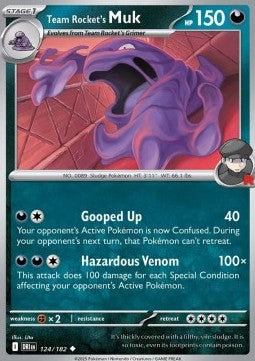 Destined Rivals 124/182 Team Rocket's Muk