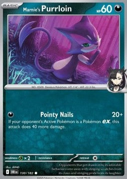 Destined Rivals 130/182 Marnie's Purrloin