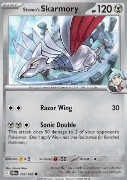 Destined Rivals 142/182 Steven's Skarmory