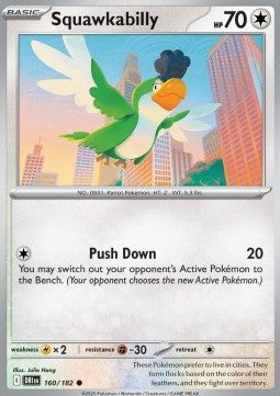 Destined Rivals 160/182 Squawkabilly (Reverse Holo)