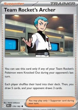 Destined Rivals 170/182 Team Rocket's Archer