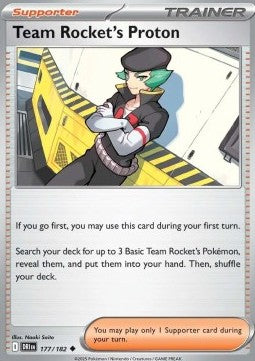Destined Rivals 177/182 Team Rocket's Proton
