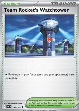 Destined Rivals 180/182 Team Rocket's Watchtower