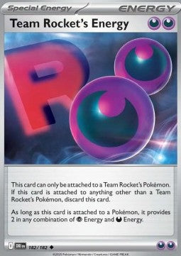 Destined Rivals 182/182 Team Rocket's Energy