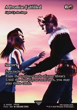 Final Fantasy Through the Ages 0039 A Promise Fulfiled (Light up the Stage)