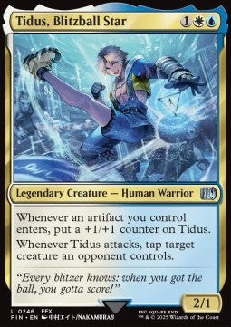 Final Fantasy 0246 Tidus, Blitzball Star (Foil)