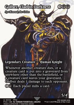 Final Fantasy Through the Ages 0010 Golbez, Clad in Darkness (Syr Konrad, the Grim)
