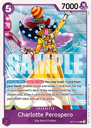 A Fist of Divine Speed OP11-071 Charlotte Perospero (Foil)