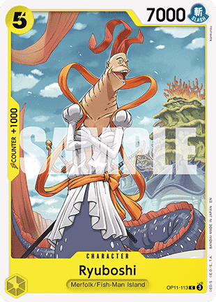 A Fist of Divine Speed OP11-113 Ryuboshi