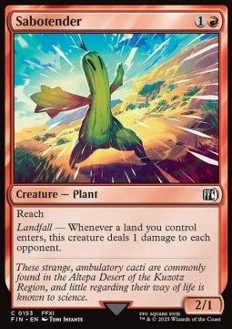 Final Fantasy 0153 Sabotender