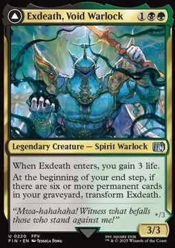 Final Fantasy 0220 Exdeath, Void Warlock//Neo Exdeath Dimension's End