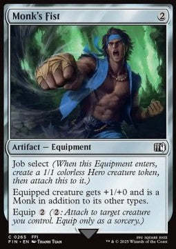 Final Fantasy 0265 Monk's Fist (Foil)