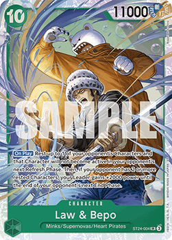 Green Jewelry Bonney ST24-004 Law & Bepo (Foil)
