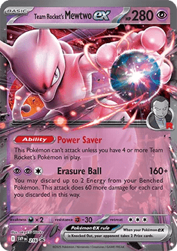 Scarlet & Violet Promo SVP216 Team Rocket's Mewtwo ex