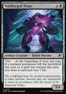 Edge of Eternities 0125 Voidforged Titan (Foil)