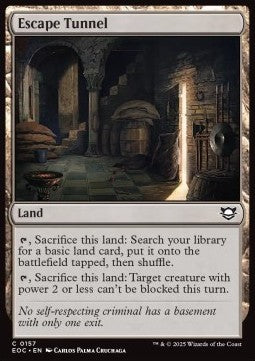 Edge of Eternities Commander 0157 Escape Tunnel